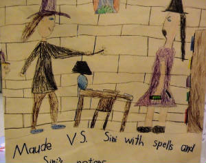 a poster of Sini and Maude