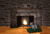 fireplace